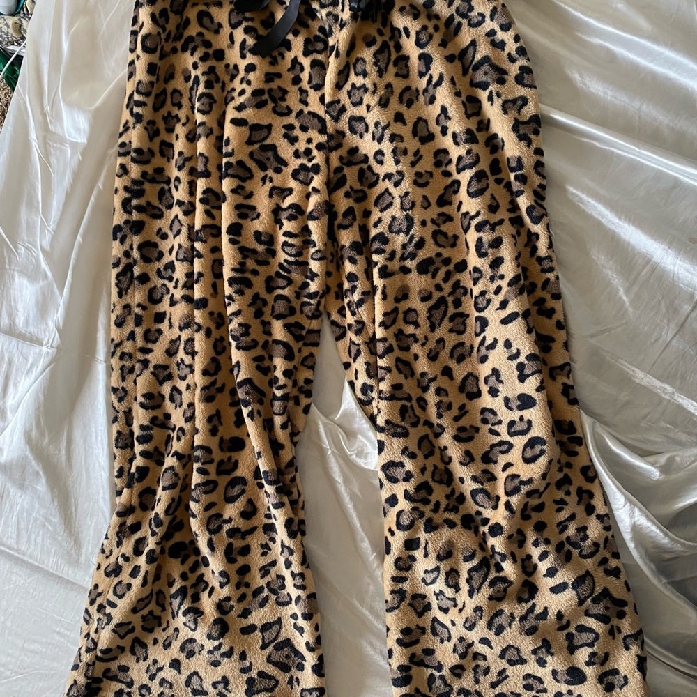 Leopard Print Lounge Pants